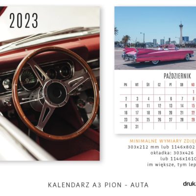 kalendarze_2023_A3_Auta_druk24h.pl