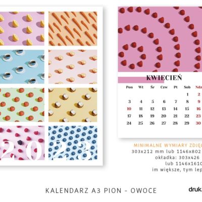 kalendarze_2023_A3_Owoce_druk24h.pl