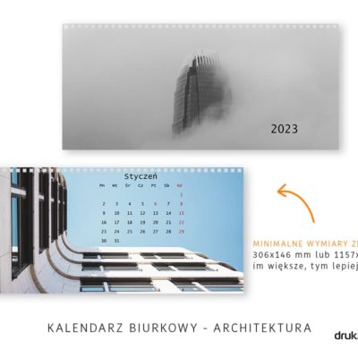 kalendarze_2023_Biurkowy_Architektura_druk24h.pl