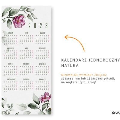 kalendarze_2023_Biurkowy_Natura_druk24h.pl