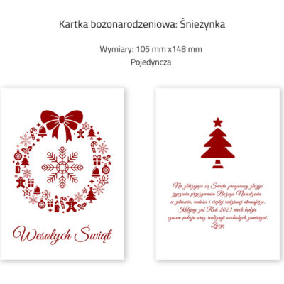 kartki_świąteczne_druk24h.pl_Śnieżynka_A6_pion