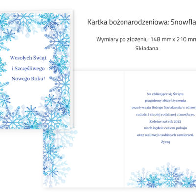 kartki_świąteczne_druk24h.pl_Snowflakes_148x210_(A5)