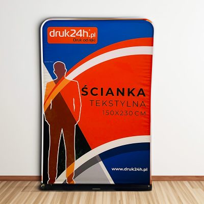 Ścianka tekstylna 150 cm x 230 cm